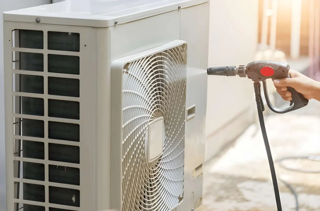 ac cleaning outdoor unit