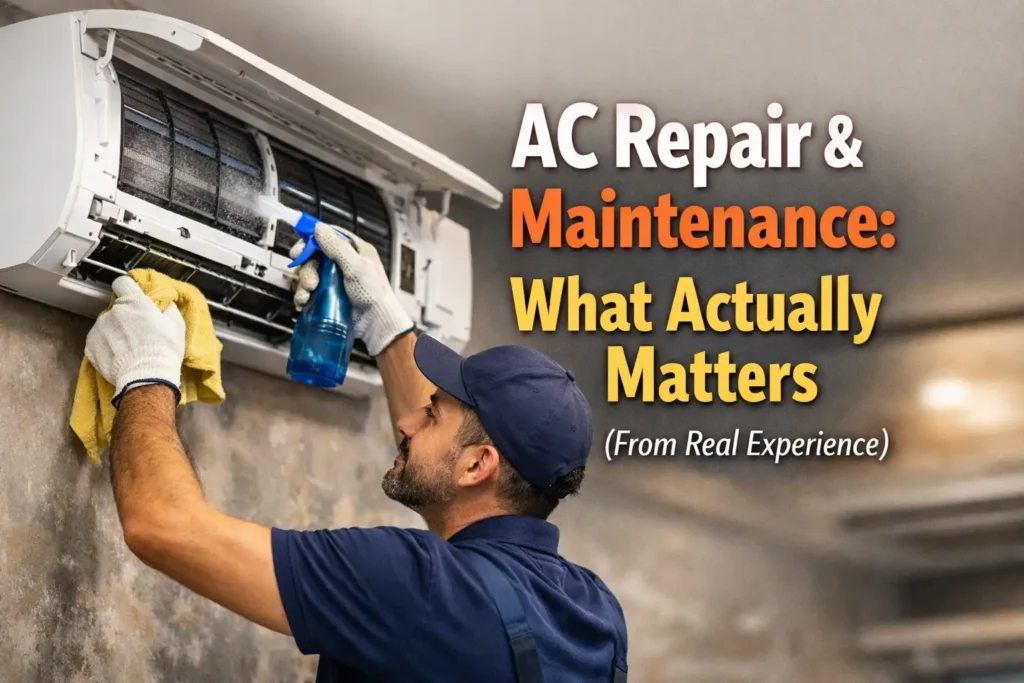 ac repair and maintenance, Why actually matters header