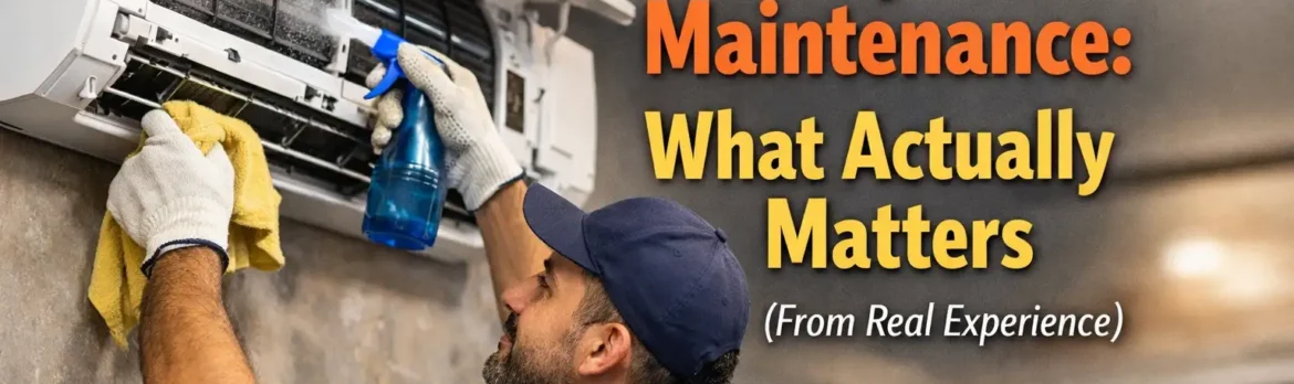 ac repair and maintenance, Why actually matters header